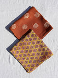 Palm Napkin in Mustard — Set of 2