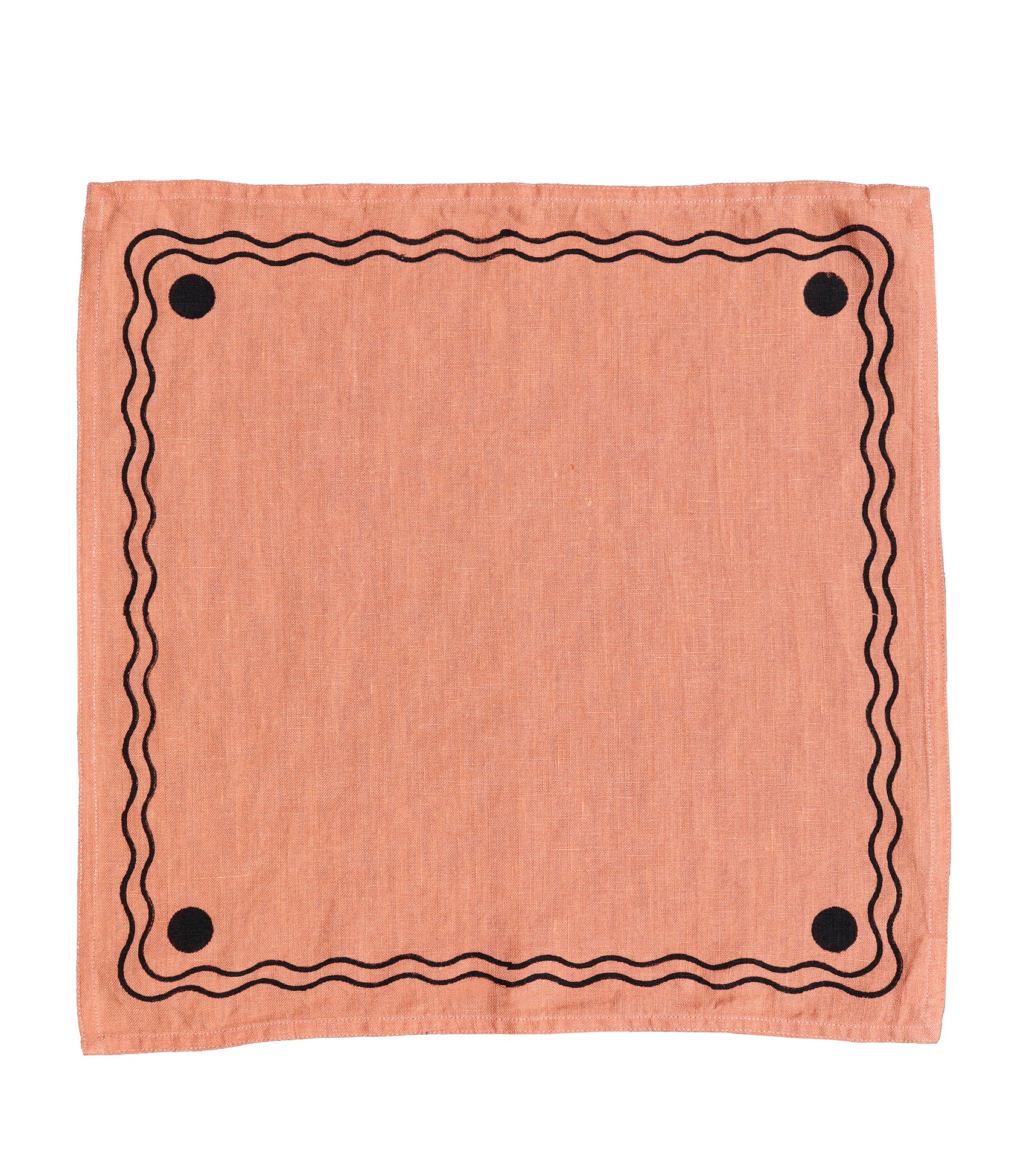 Palace Napkin in Peach — Set of 2